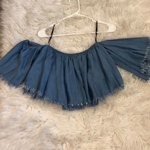 Off shoulder top
